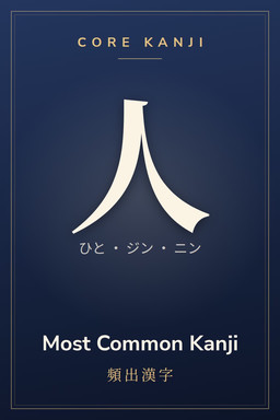 Cover of Core Kanji: Most Common Kanji